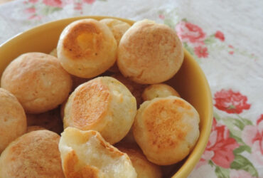 Receita de pão de queijo vegano