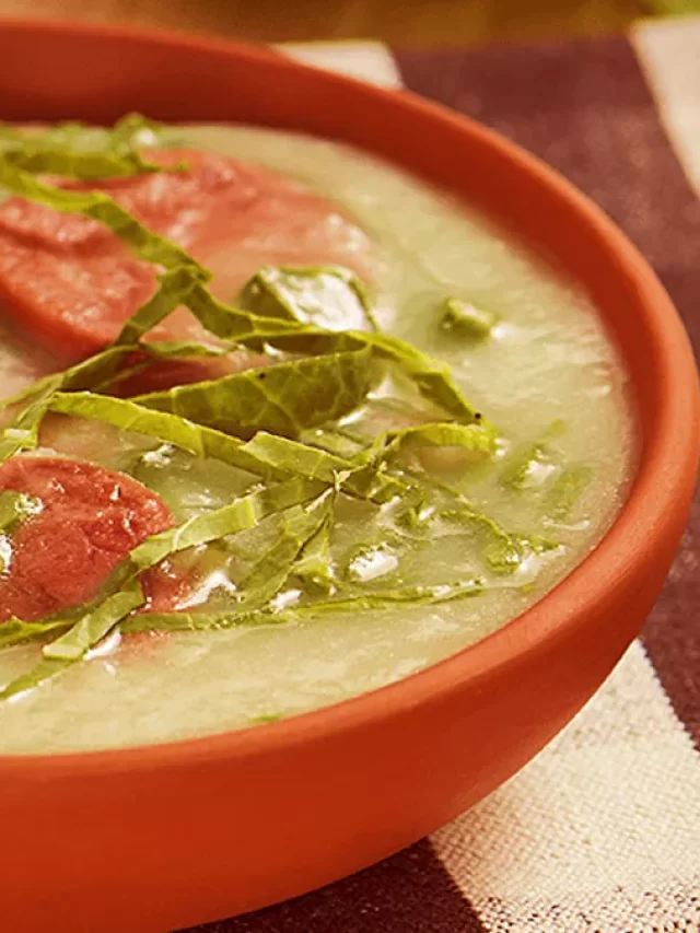 Caldo verde, fácil e delicioso