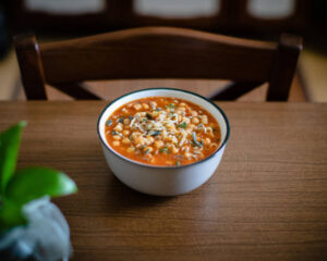 Sopa de grão de bico