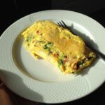 omelete de forno low carb