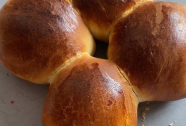 Pão caseiro na air fryer