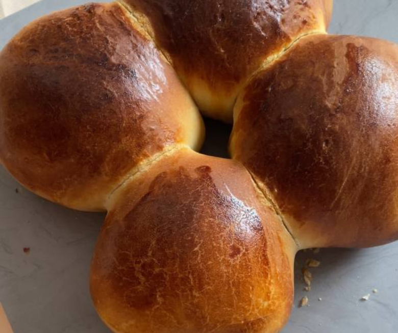 Pão caseiro na air fryer