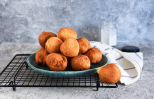 Saiba como preparar bolinho de chuva fit, na air fryer