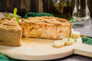 Torta de palmito irresistível