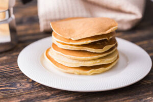 Panqueca integral e sem lactose, para incluir na sua dieta