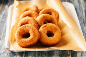 Rosquinhas assadas, aquele biscoito de vó