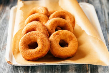 Rosquinhas assadas, aquele biscoito de vó