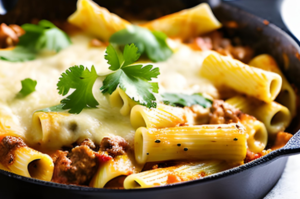 Aprenda a preparar um delicioso rigatoni ao forno. Digno de restaurante