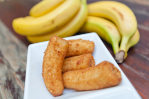 Banana à Milanesa: Super crocante e fácil de preparar