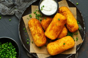 Croquete de Batata Doce: Um Petisco Crocante