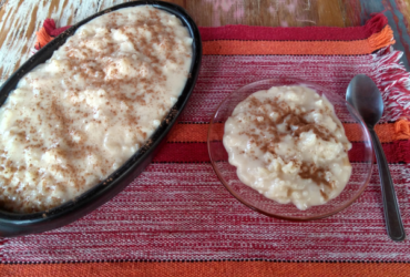 Arroz Doce tradicional, cheio de simplicidade e sabor