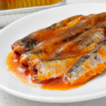 Sardinha escabeche, muito simples e saborosa