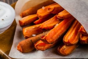 Palitinhos Dourados de Cenoura na AirFryer: Uma Delícia Temperada e Crocante