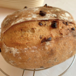 Pão com gotas de chocolate de fermentação Longa: Uma arte da panificação