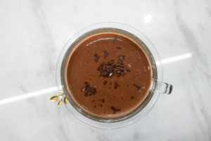 Chocolate quente com apenas 2 ingredientes