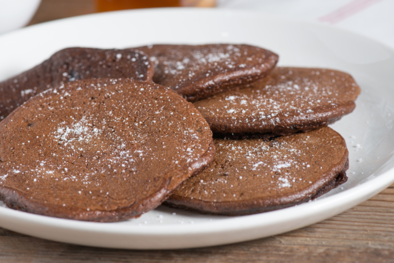 Panquecas de Chocolate: Delícia Fofinha para o Café da Manhã