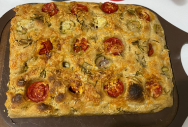 Focaccia de Fermentação Natural: Uma Delícia Macia e Cheia de Sabor