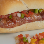 Choripan Argentino com Vinagrete Refrescante