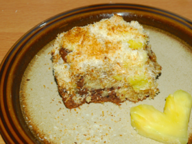 Bolo Gelado de Abacaxi com Coco: Um bolo de gerações