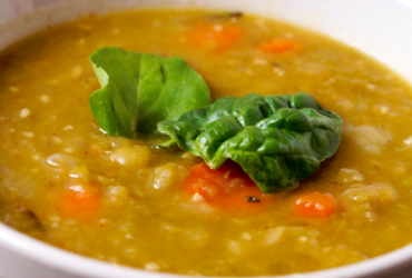 Sopa cremosa de ervilha: Um Clássico muito fácil de fazer