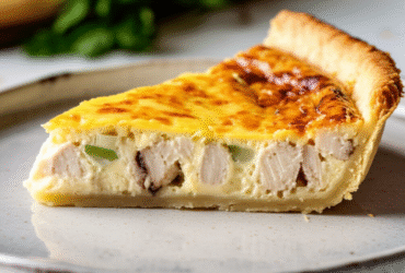 Quiche de Frango com Requeijão Cremosa