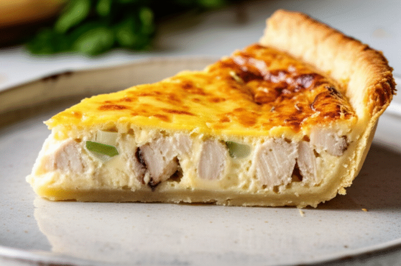 Quiche de Frango com Requeijão Cremosa