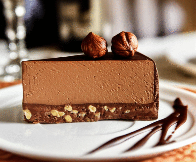 Torta Mousse de Avelãs