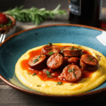 Polenta Cremosa com Ragu de Linguiça: Receita Italiana Reconfortante