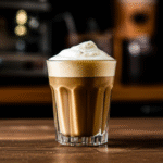 Café Cremoso de Cafeteria Econômico