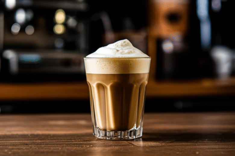 Café Cremoso de Cafeteria Econômico