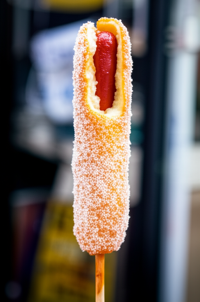 Hot Dog Coreano Tradicional: Crocante e Delicioso