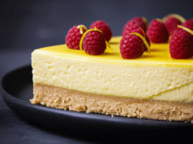 Torta Mousse de Limão Siciliano com Framboesa: Uma Delícia Refrescante
