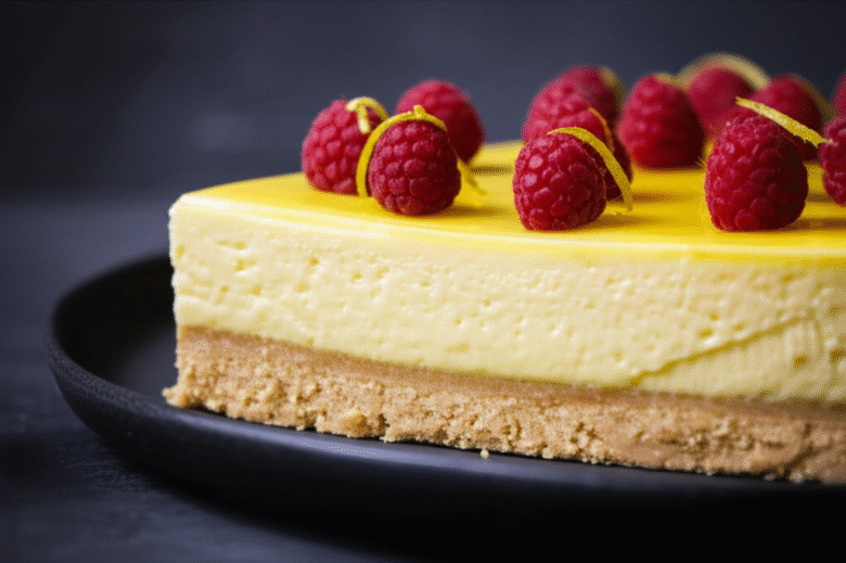 Torta Mousse de Limão Siciliano com Framboesa: Uma Delícia Refrescante