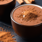 Chocolate Quente com Paçoca Cremoso e Saboroso
