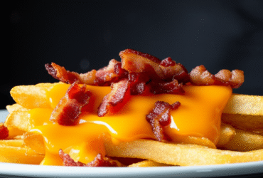 Batata Frita com Cheddar e Bacon: A Combinação Irresistível