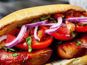 Pão com Linguiça e Vinagrete: Receita Caseira Deliciosa