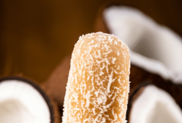 Geladinho Gourmet de Coco Queimado Cremoso