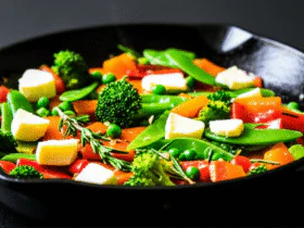 Legumes Salteados com Manteiga e Ervas