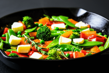 Legumes Salteados com Manteiga e Ervas
