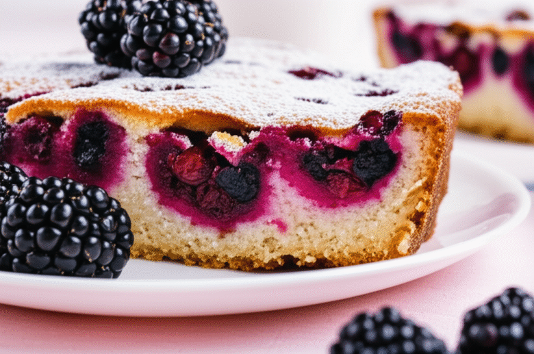 Delicioso Bolo de Amora Caseiro