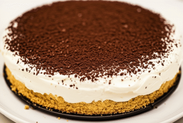 Torta de Bolacha Simples e Deliciosa