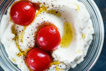 Pastinha Cremosa de Ricota com Tomate Assado