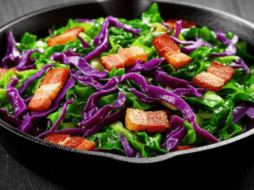 Couve com Repolho e Bacon: Receita de Restaurante
