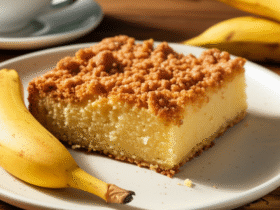 Cuca de Banana com Farofa Crocante: Receita Fácil e Deliciosa