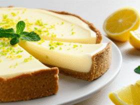 Torta de Limão Cremosa com Massa que Desmancha na Boca