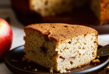 Bolo de Maçã com Canela