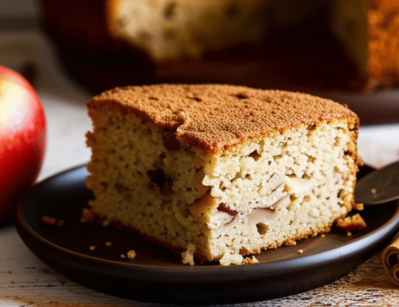 Bolo de Maçã com Canela