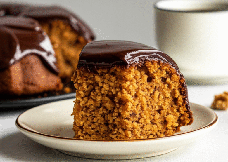 Bolo de Cenoura com Cobertura de Chocolate Cremosa