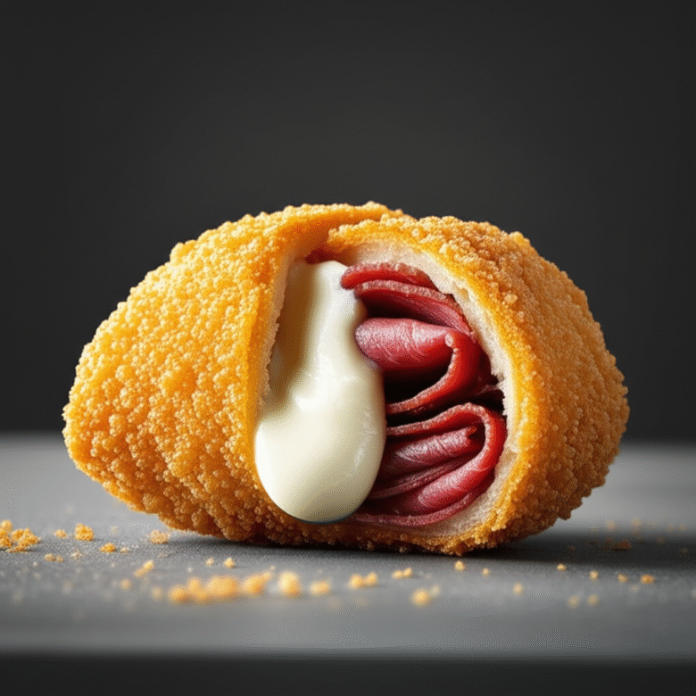 Coxinha de Pastrami com Cream Cheese: Uma Explosão de Sabores
