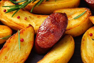Linguiça com Batata na Airfryer: Receita Fácil e Deliciosa